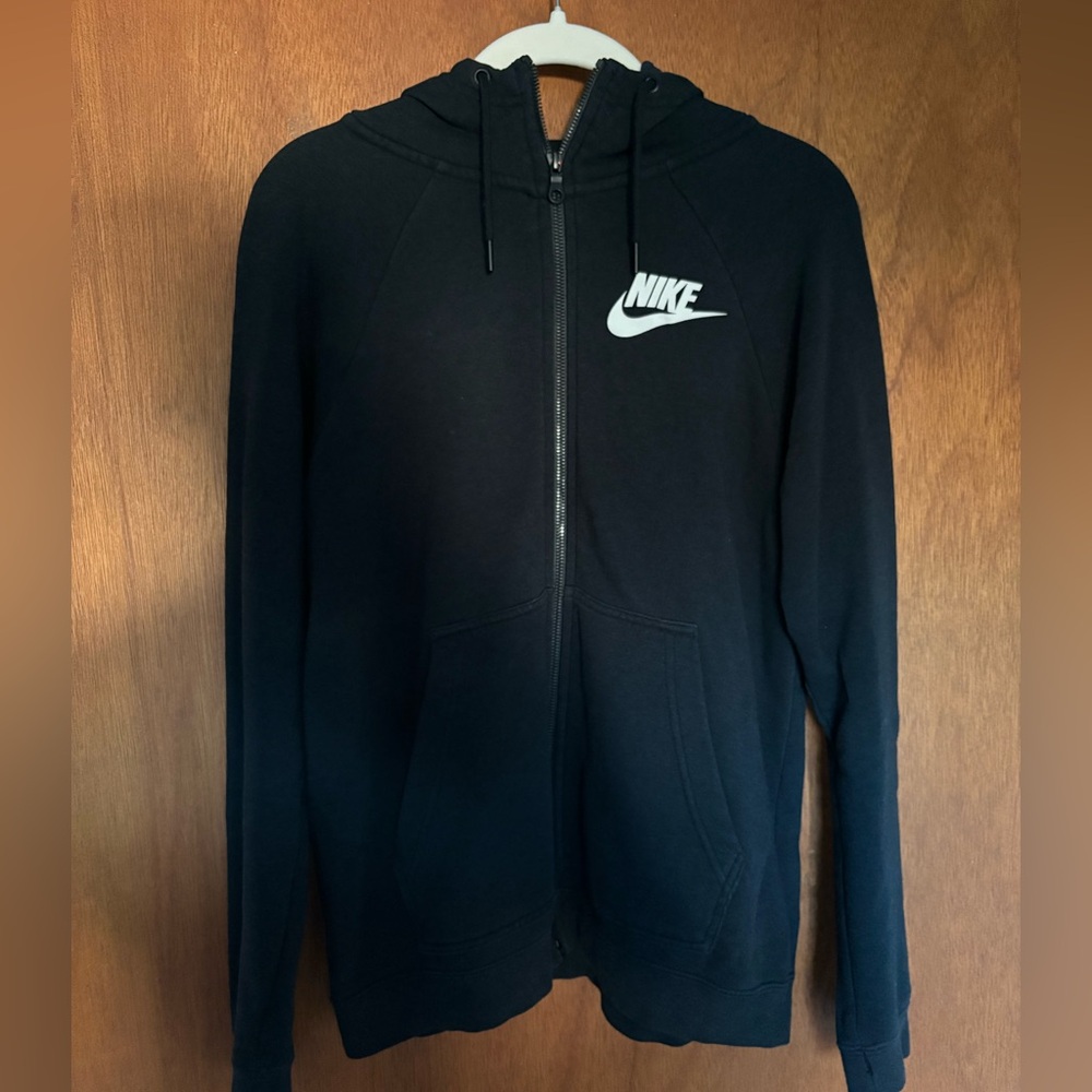 Nike Black Full-Zip Hoodie
